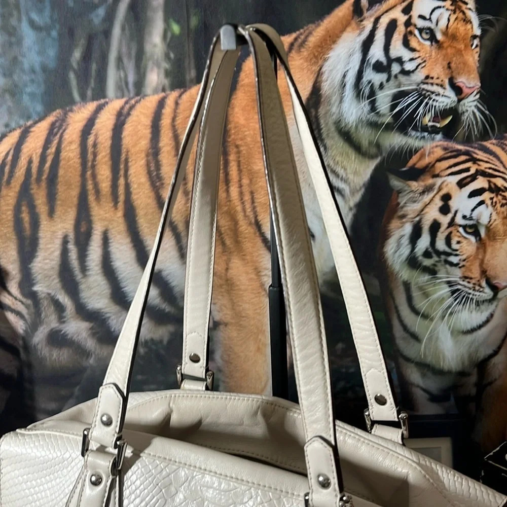 Coach Limited Edition Python Embossed Tote Purse … - image 2